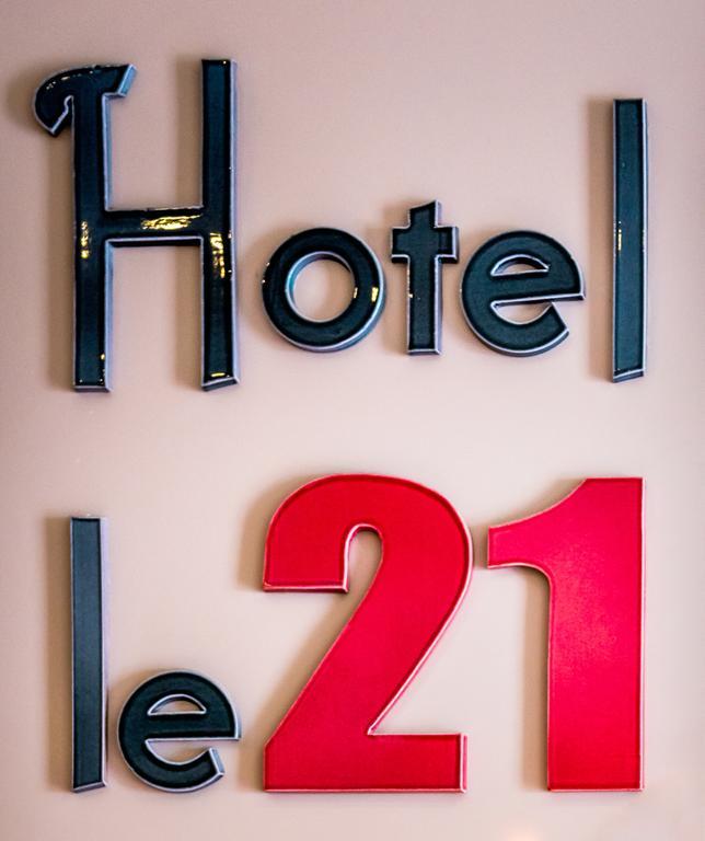 Hotel Le 21 Saint-Raphaël Exterior foto